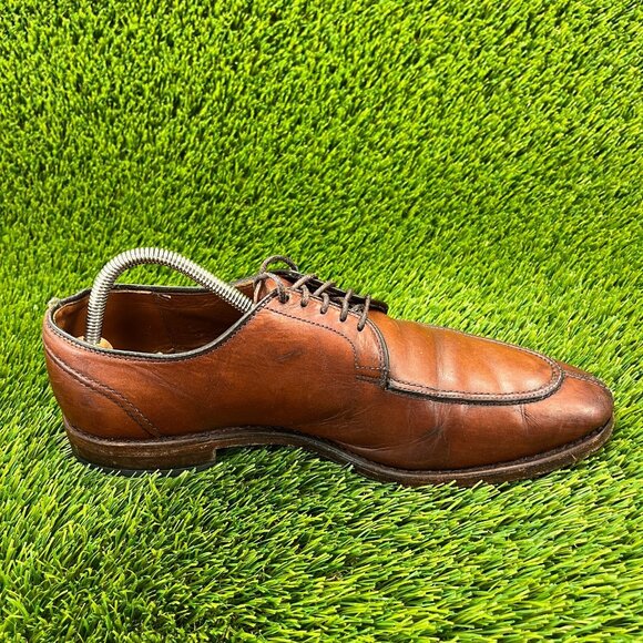 Allen Edmonds Lasalle Mens Size 9.5D Brown Casual Classic Leather Oxford Shoes
